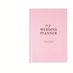 A5 Wedding Planning Book Hardcover - Manual Ledger