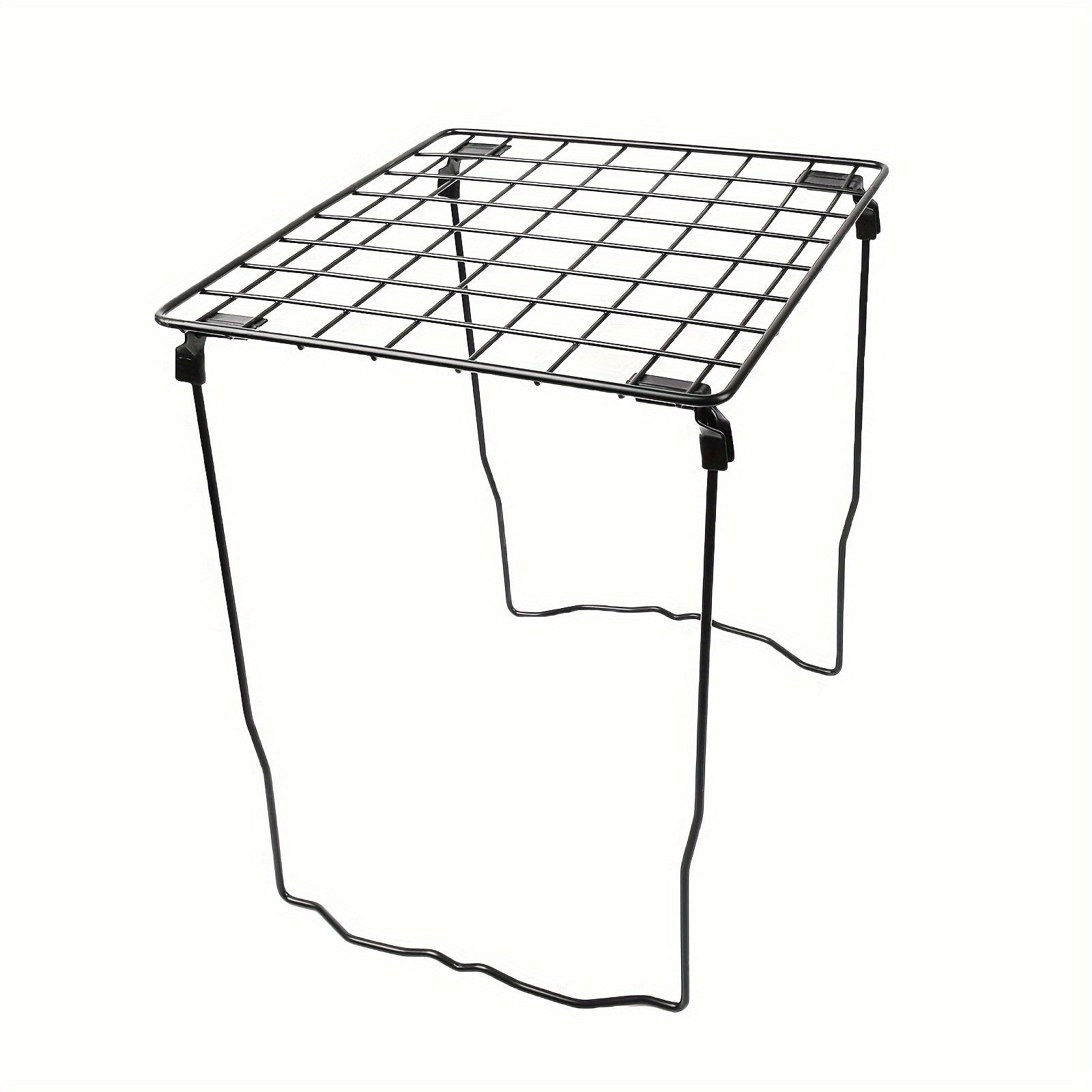 Iron Folding Storage Rack Cabinet Organizer Dormitory Storage Computer