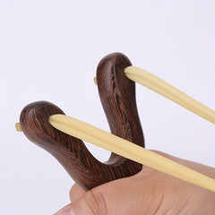 High Precision Wooden Slingshot Toy Outdoor Play Rubber Band
