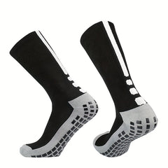 Fashion Casual Mid Calf Socks Outdoor Breathable Non Slip Silicone Socks