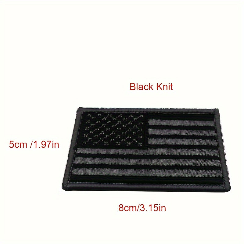 Luminous Flag PVC Soft Patches for Backpacks Hats Jackets Pants Military Uniform