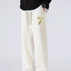 Men's Casual Loose Drawstring Trousers - Spring Autumn Long Pants