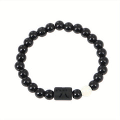 12 Constellations Natural Stone Beads Bracelet - Birthday Gift