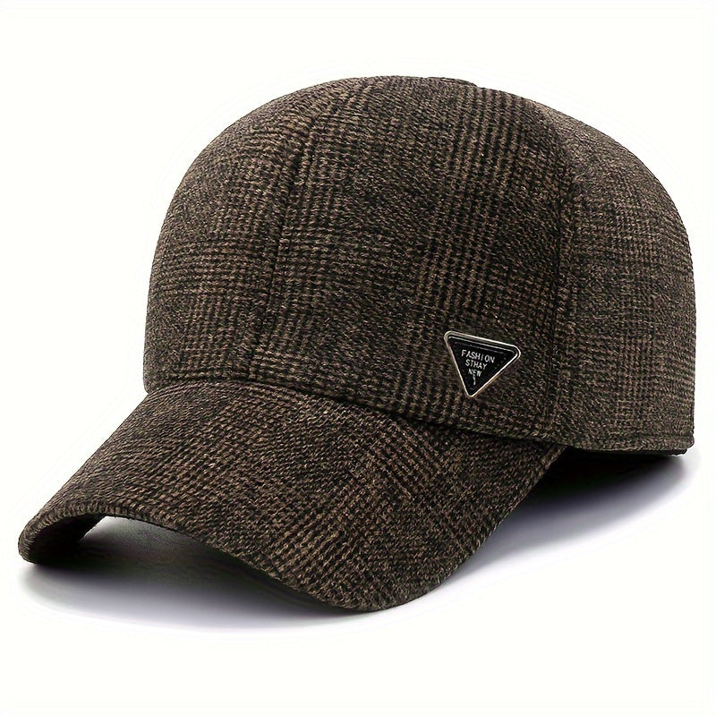 Winter Ear Protection Woolen Hat Outdoor Skiing Cap Coldproof Windproof Velvet