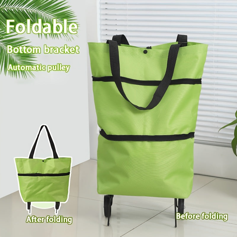 Portable Supermarket Shopping Carts Wheeled Shopping Bags For Seniors Shopping