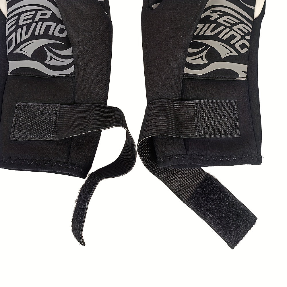 Neoprene Water Sports Gloves Non Slip Warm Five Finger