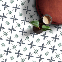 Boho Floor Stickers Waterproof Self-adhesive Tile Stickers 12pcs