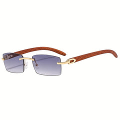 Men's Vintage Square Polarized Sunglasses UV Protection
