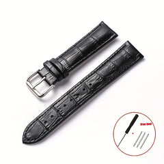 Vintage Leather Watch Band 20mm 22mm Brown