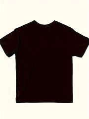 Funny Pattern Print Men's Short Sleeve T-shirt Graphic Tee