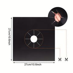 4pcs Gas Stove Burner Cover Reusable and Extra Thick Stovetop Burner Protectors