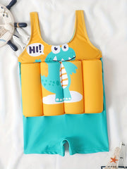 Boys' Floating Swimsuit for Summer Swimming Fun