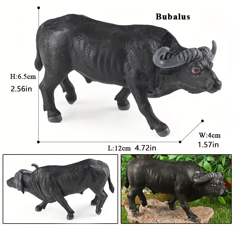 Realistic Wild Animal PVC Models Educational Jungle Safari Toys for Kids