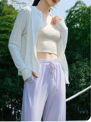 Lightweight Hooded Jacket for Summer Sun Protection
