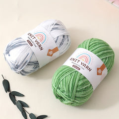 80 Acrylic 20 Rayon Polyester Cotton Yarn Gradient Thread for DIY Knitting