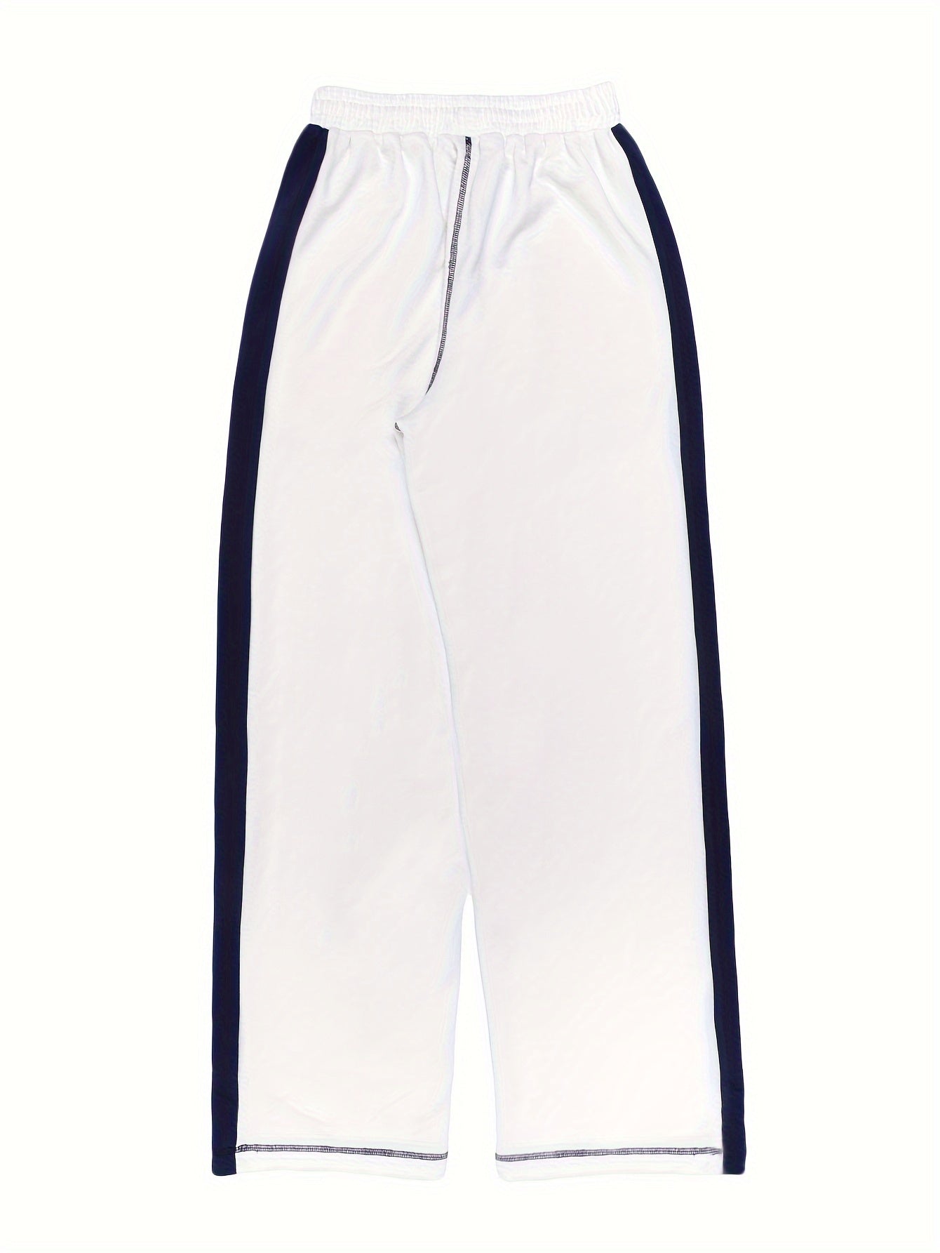 Striped Dual Drawstring Pants for Fall & Winter