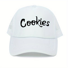 Cookies Baseball Cap Men's Mesh Cap Breathable Outdoor Casual Hip Hop Cap