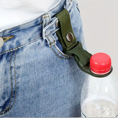 3pcs Bottle Carrier Strap With Carabiner for Traveling & Hiking