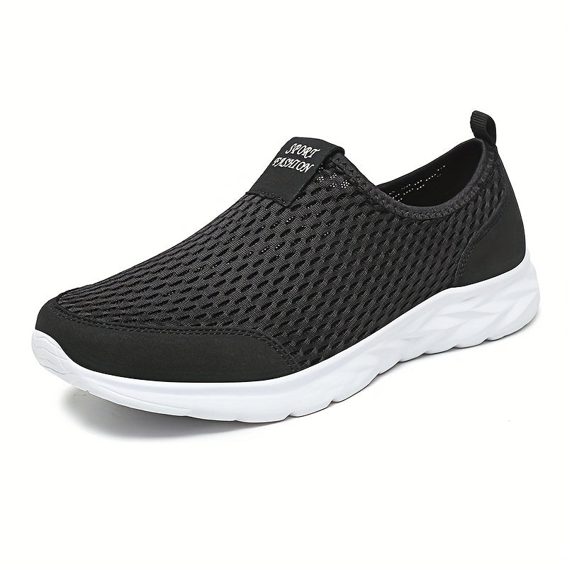 Mesh Slip On Walking Shoes Lightweight Breathable Sneakers Women