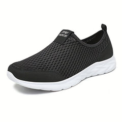 Mesh Slip On Walking Shoes Lightweight Breathable Sneakers Women