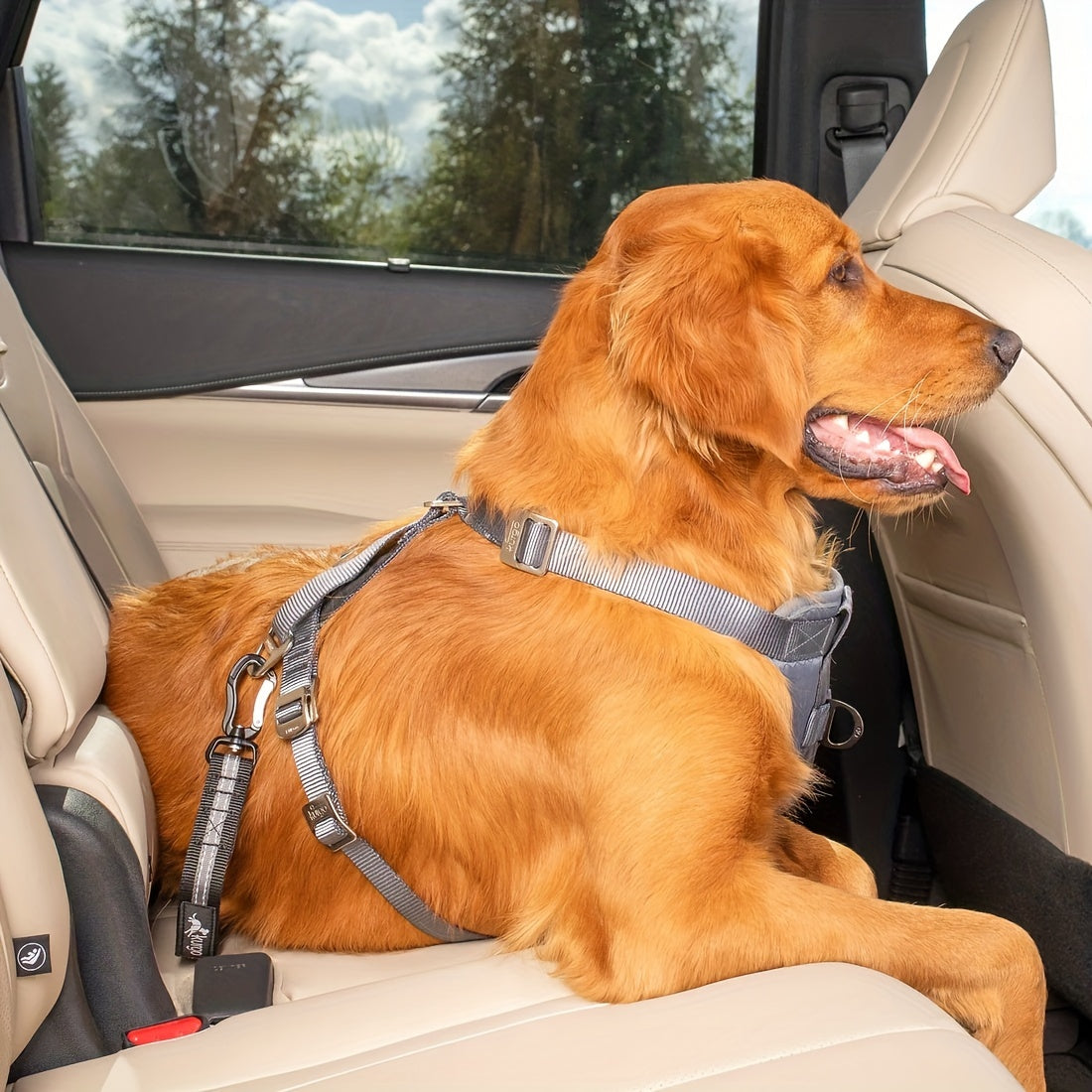 360 Rotatable Buckle Clip Swivel Carabiner Hook For Dog Leash Camping