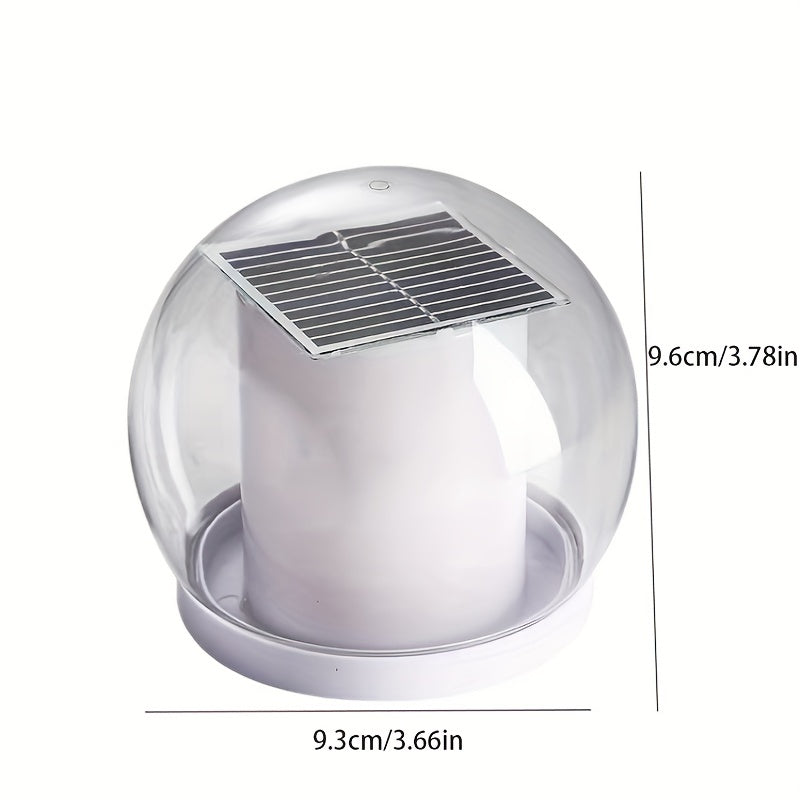 LED Solar Floating Light Waterproof Outdoor Remote Control Flame Light