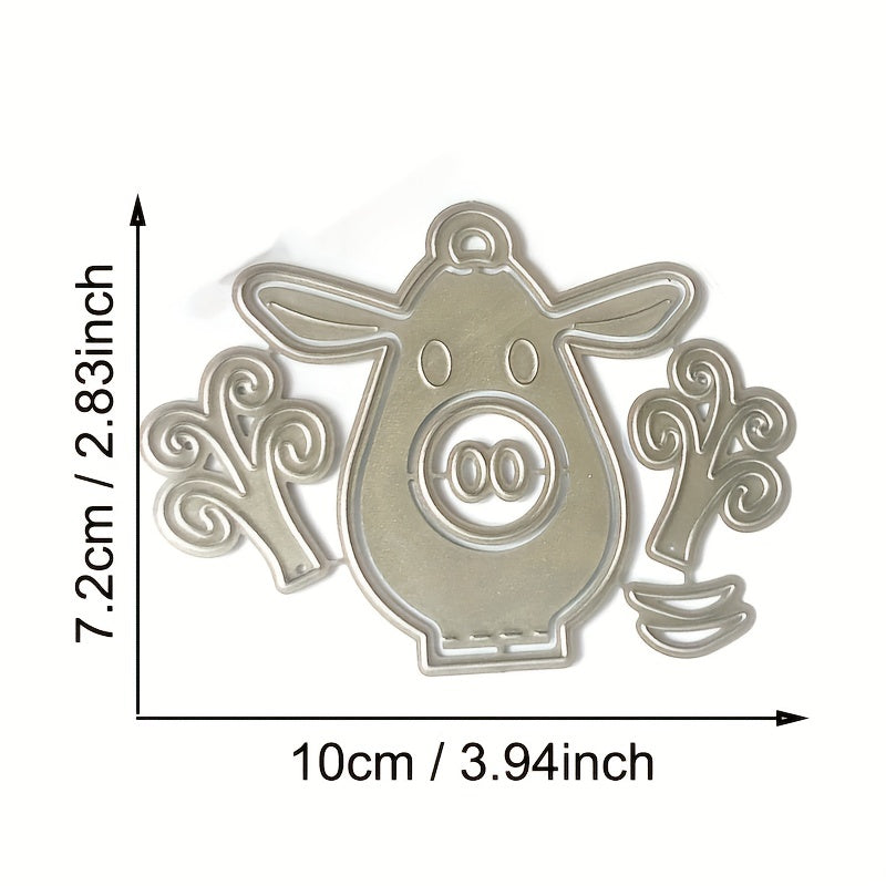 1pc Merry Christmas Metal Cutting Dies for Scrapbooking