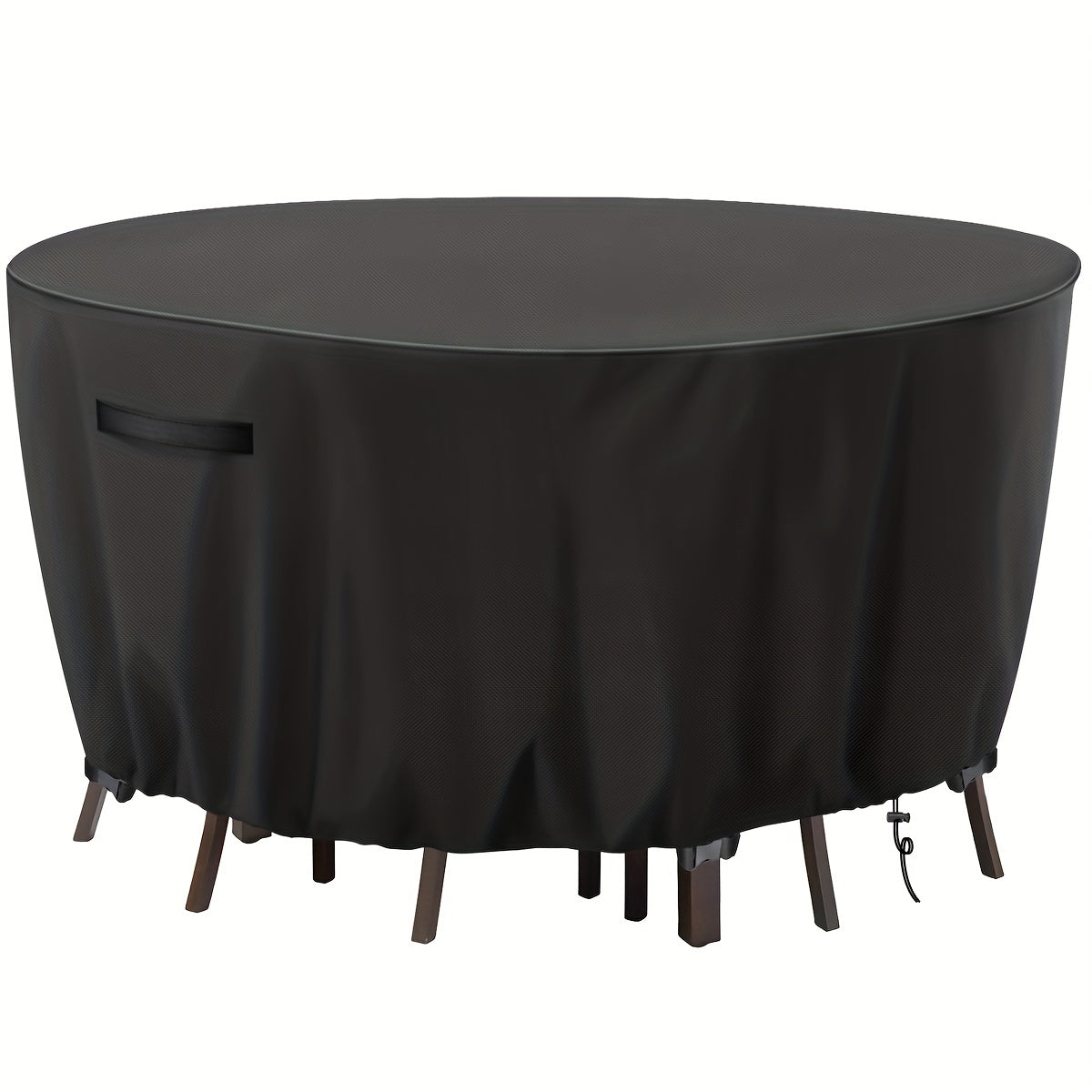 Waterproof Round Patio Table & Chair Set Cover