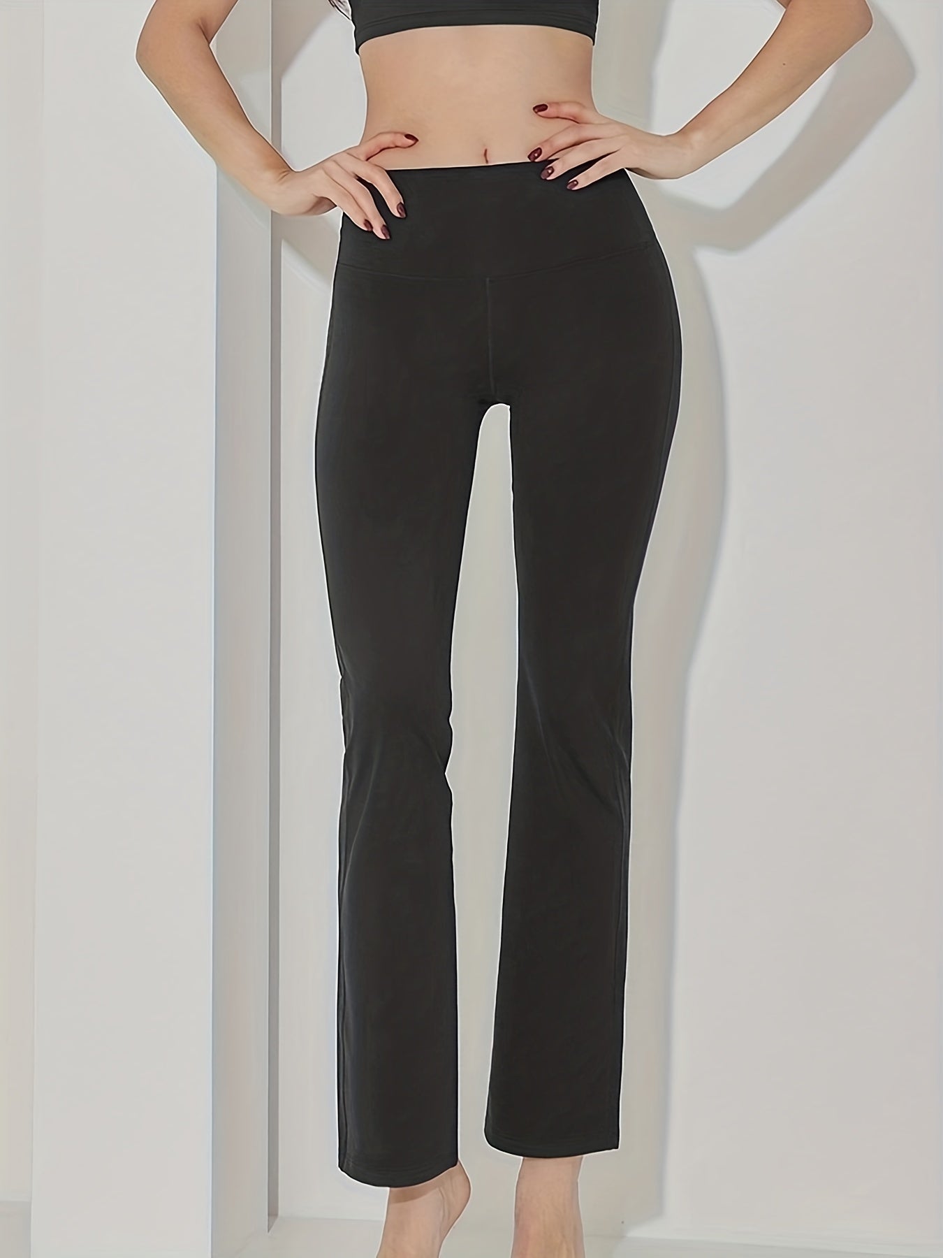 Bootcut Yoga Pants Fitness Sports Flared Pants Women's Activewear