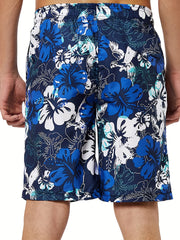 Men's Floral Graphic Shorts Quick Dry Stretch Beach Shorts