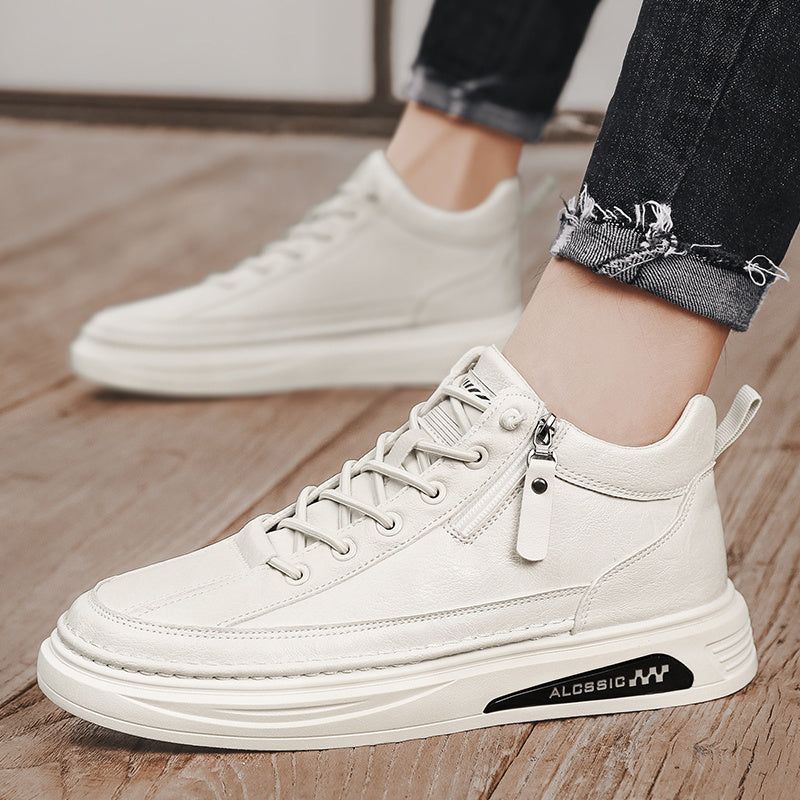 Men's Solid Casual Skate Shoes Lightweight