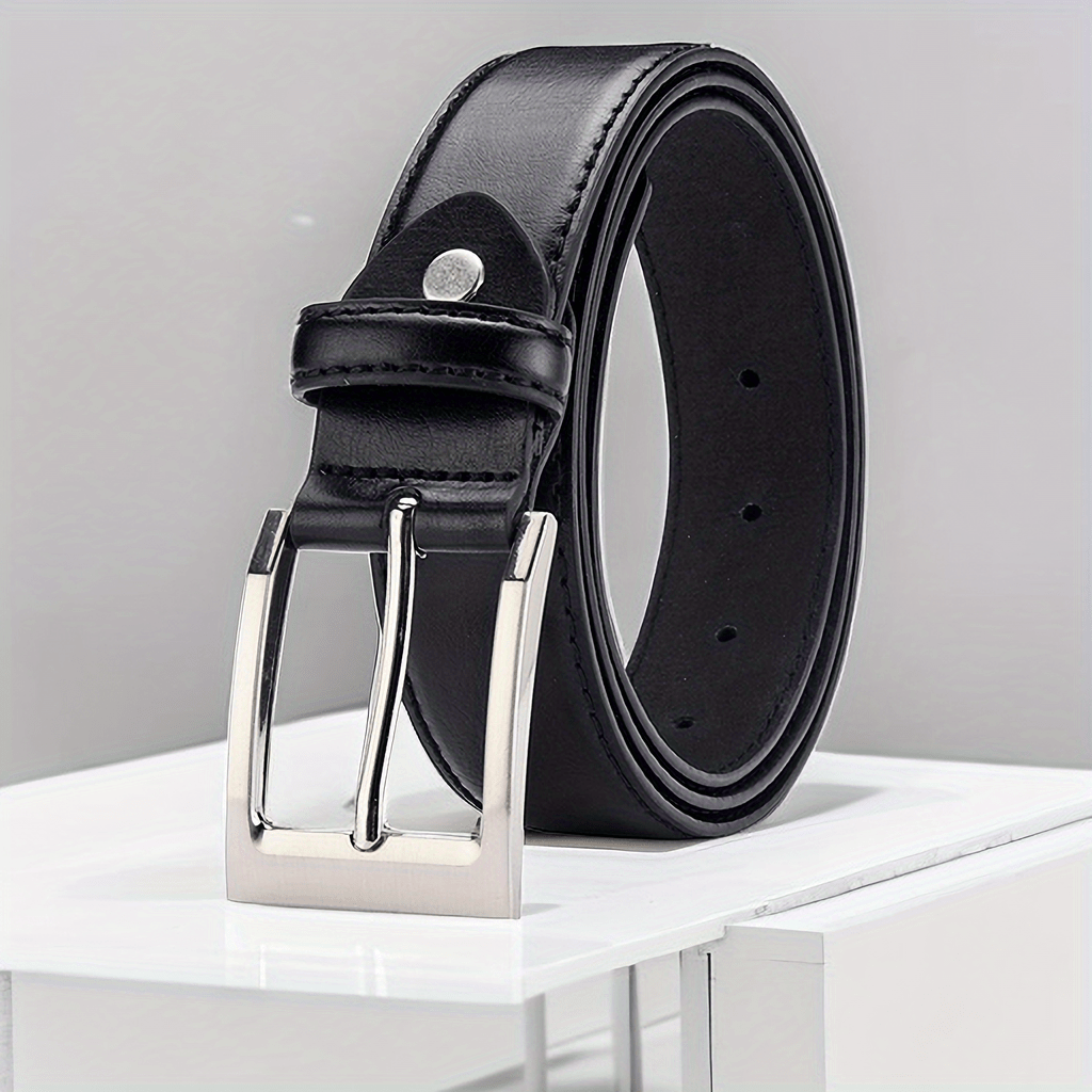 Men's Business Casual Buckle Belt for Birthday