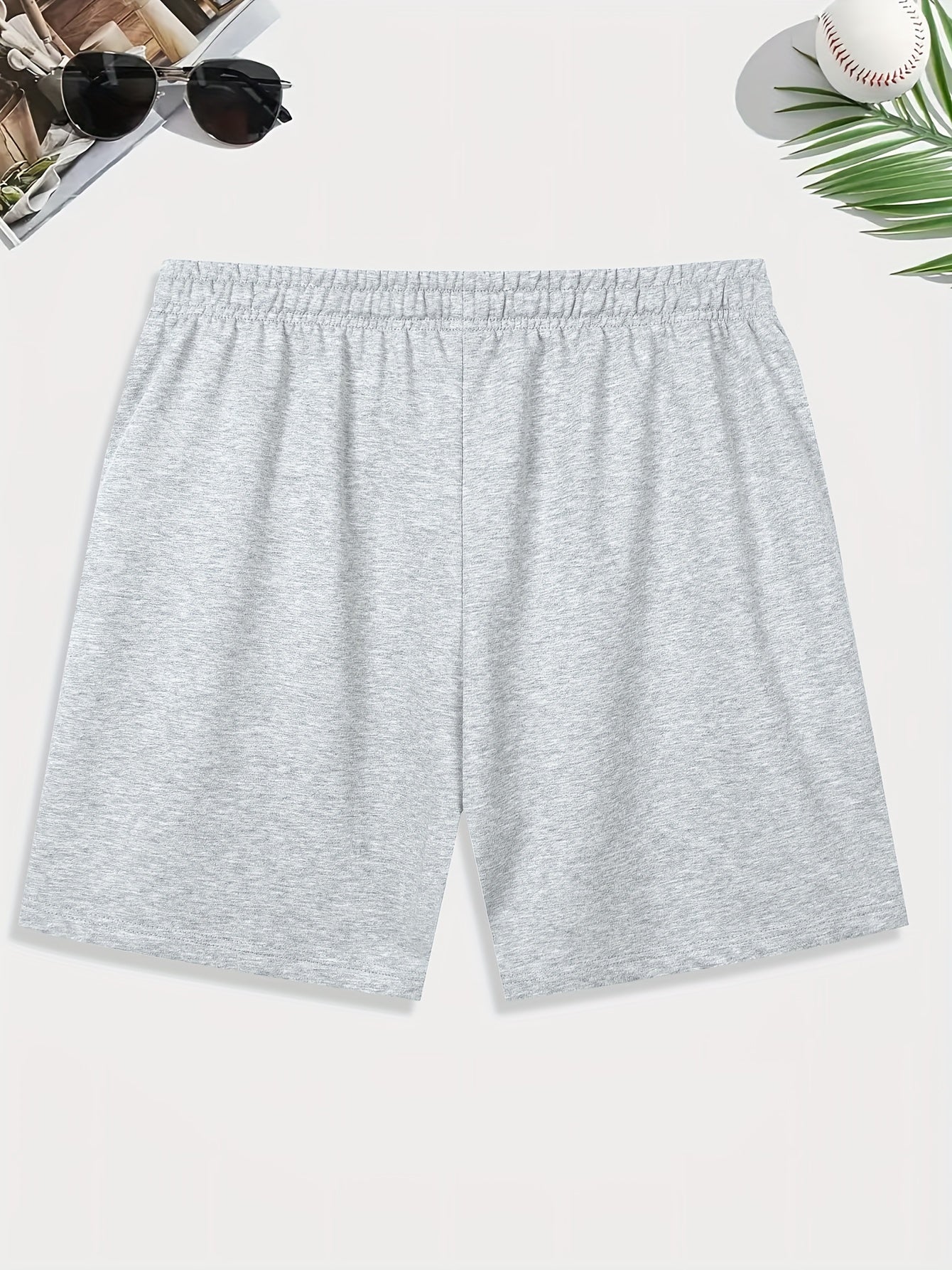 Big City Name Print Men's Comfy Active Shorts