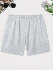 Big City Name Print Men's Comfy Active Shorts