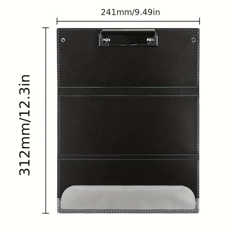 Three fold Clipboard Medical Half fold Board Folder Writing Board PP Material