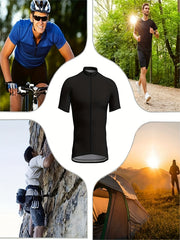 Men's Downhill Cycling T-Shirt Quick Dry Breathable Mountain Bike Sportswear