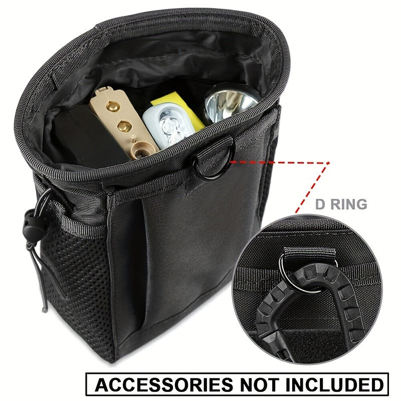 Adjustable Camo Molle Dump Pouch for Outdoor Camping