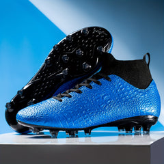 Boys Non Slip AG Football Cleat High Top Professional Soccer Cleats