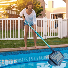 Heavy Duty Pool Leaf Rake for Sparkling Clean Pool