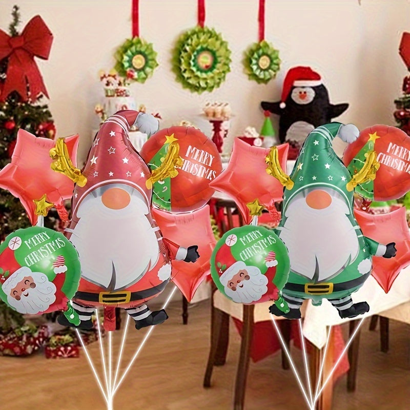 Christmas Balloon Santa & Snowman Inflatable Party Decoration
