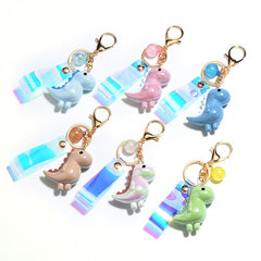 Acrylic Dino Doll Keychain for Boys