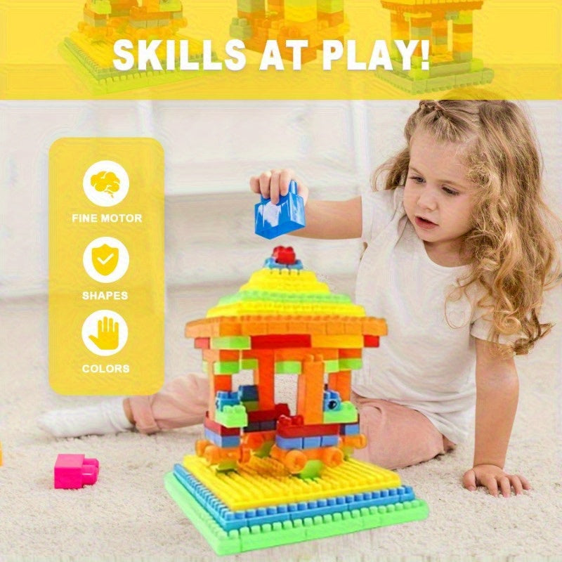 100pcs Kids Building Block Set - Educational Toy for Boys and Girls