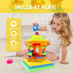 100pcs Kids Building Block Set - Educational Toy for Boys and Girls