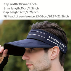 Men's Quick-drying Sun Hat Adjustable Tennis Golf Sunscreen Hat