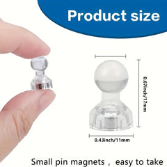 28pcs Magnetic Pegs Kitchen Refrigerator Office Locker Magnets