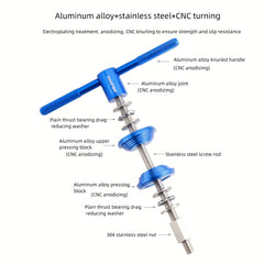 Aluminum Alloy Hub Thru Axle Adaptor for Bike Repair