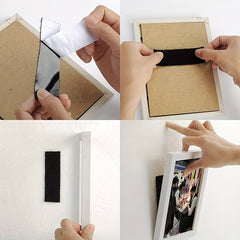 3x7cm Adhesive Hook and Loop Strip - 10/20Sets