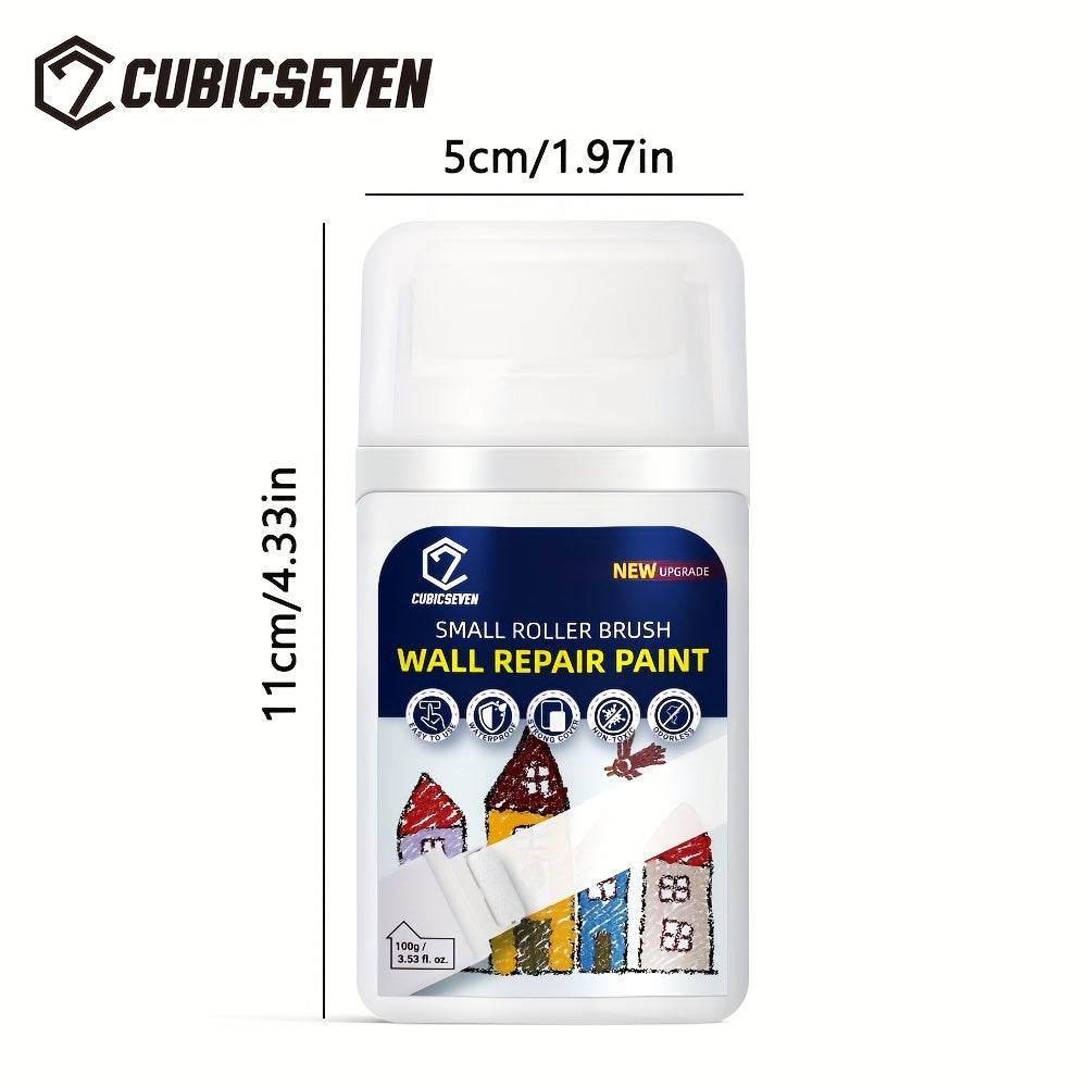 Small Roller Brush Wall Repair Paint DIY Waterproof Latex Cream