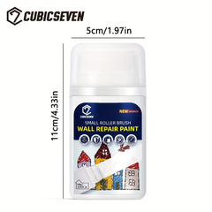 Small Roller Brush Wall Repair Paint DIY Waterproof Latex Cream
