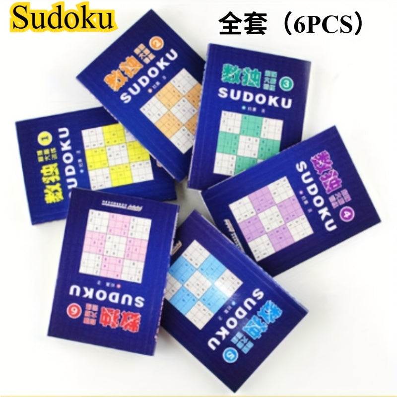 Sudoku Complete Set of 6 Books for All Levels